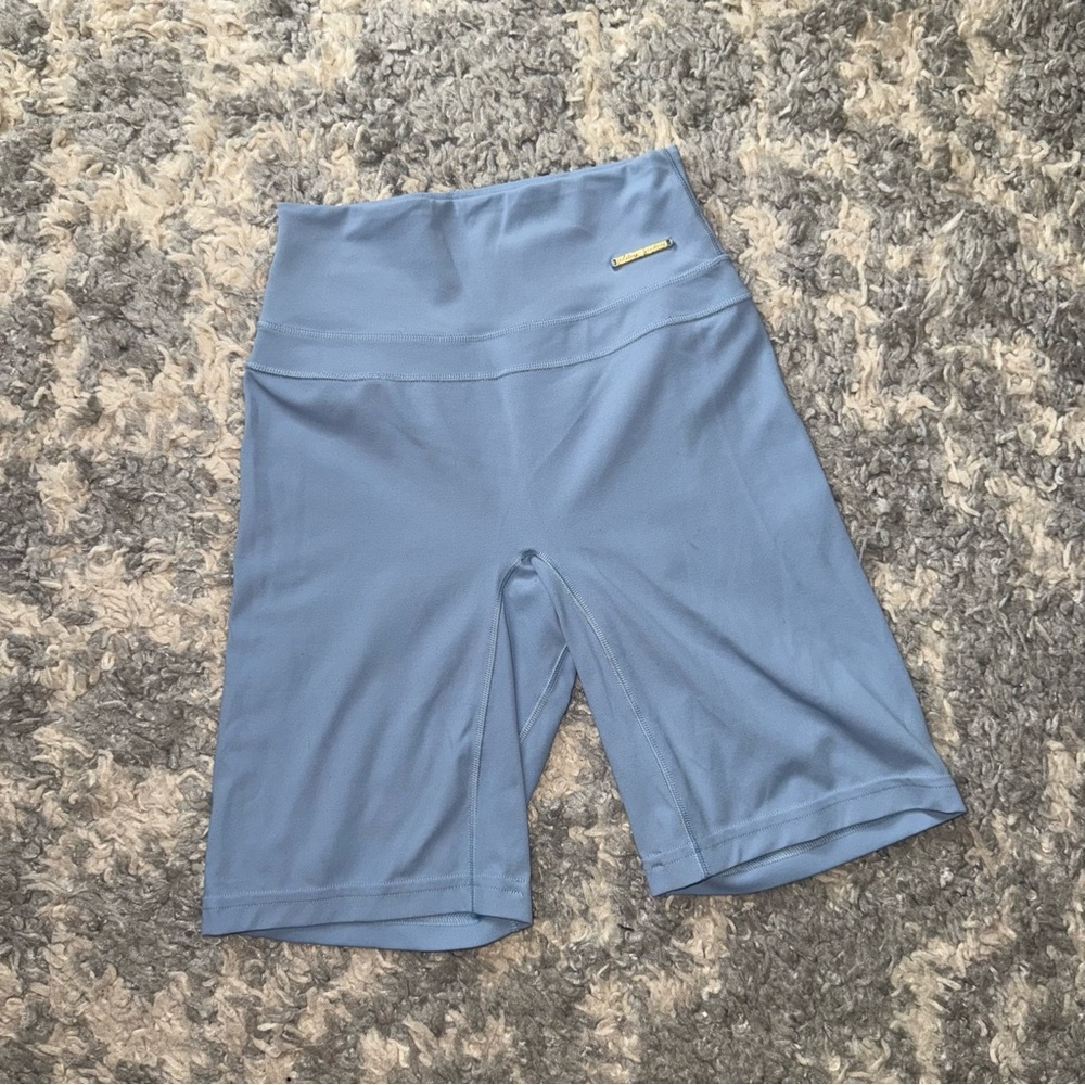Gymshark Women's Light Blue athletic Shorts